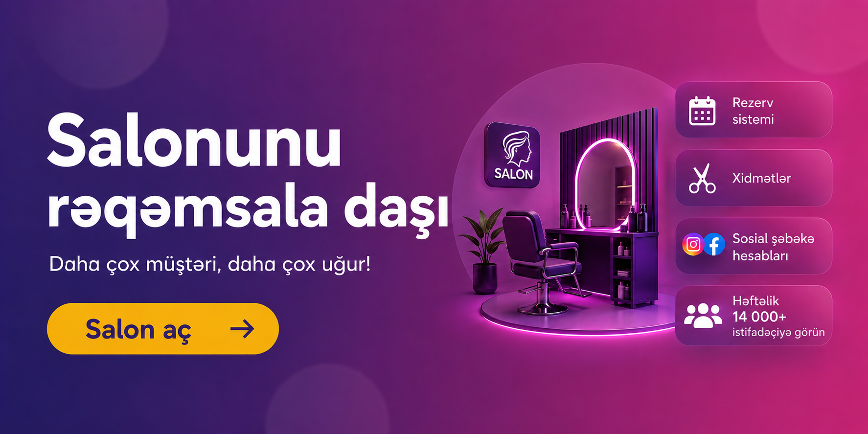 Salon aç