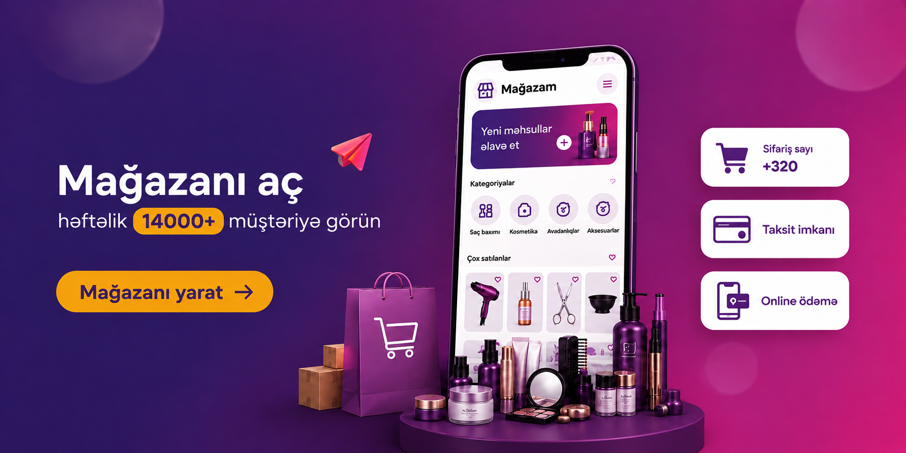 Mağaza yarat